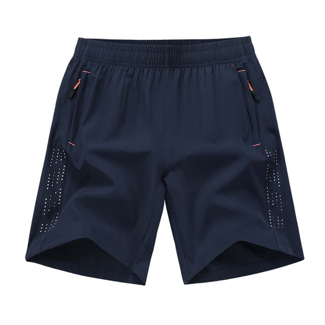 pstuiky Pantalones cortos de entrenamiento para hombre, Pantalones cortos cargo elásticos para hombre, informales, con cordón ajustable, clásicos, de verano, con múltiples bolsillos