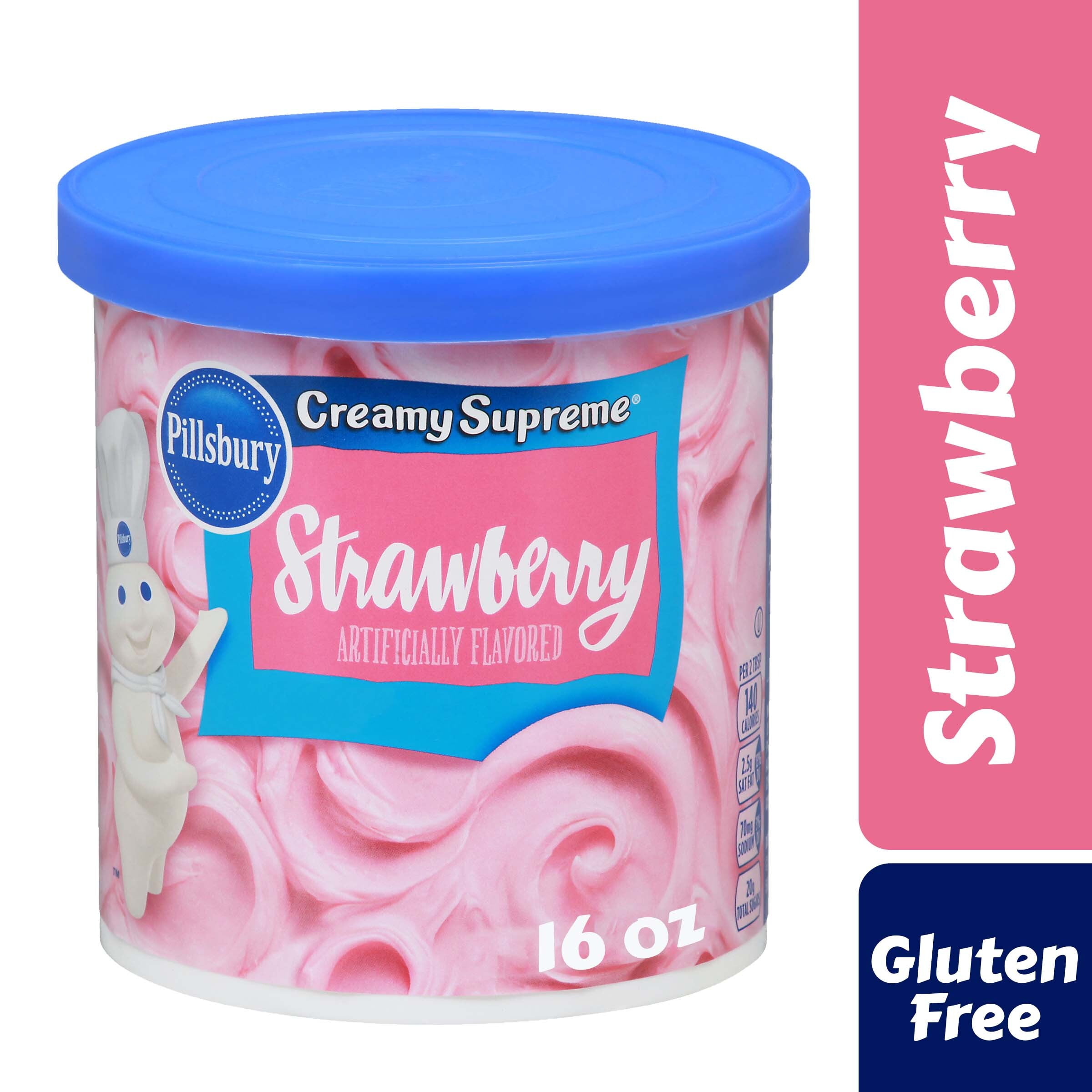 Pillsbury Strawberry Frosting, 16 Oz Tub