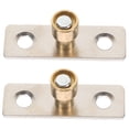 thumbnail image 5 of QIFULL 2Pcs Sliding Door Floor Guide Stopper Heavy Duty Barn Door Hardware in Golden Stainless Steel, 5 of 8