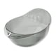 thumbnail image 4 of Filtro colador para lavar arroz, escurridor de alimentos para lavar uvas y limpiar. Gris, 4 of 9
