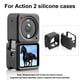 thumbnail image 5 of Matsuzay Funda protectora para cámara deportiva Grabadora de video Protector de silicona anticaída Reemplazo de piezas a prueba de polvo Reemplazo para Accesorios de cámara y óptica, 5 of 8