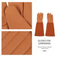 thumbnail image 5 of unbranded 1Par Guantes De Jardinería De Cuero Sintético Con Ergonómico Y Transpirable, 5 of 5