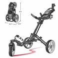 thumbnail image 1 of CaddyTek Chariot de Golf à Trois Roues, 1 of 8