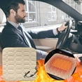 thumbnail image 1 of NARABB Hot Sale Heated Car Seat Cushion, 12V Portable Car Heating Pad Back, Heating And Ventilation Function Winter Driving, 1 of 9