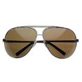 thumbnail image 4 of Frame Oversized Metal Aviator Sunglasses, 4 of 4