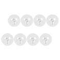 thumbnail image 2 of 8pcs Suction Cup Hooks Multi-purpose Suction Cup Hooks Suction Hooks For Bathroom Kitchen Shower, 2 of 8
