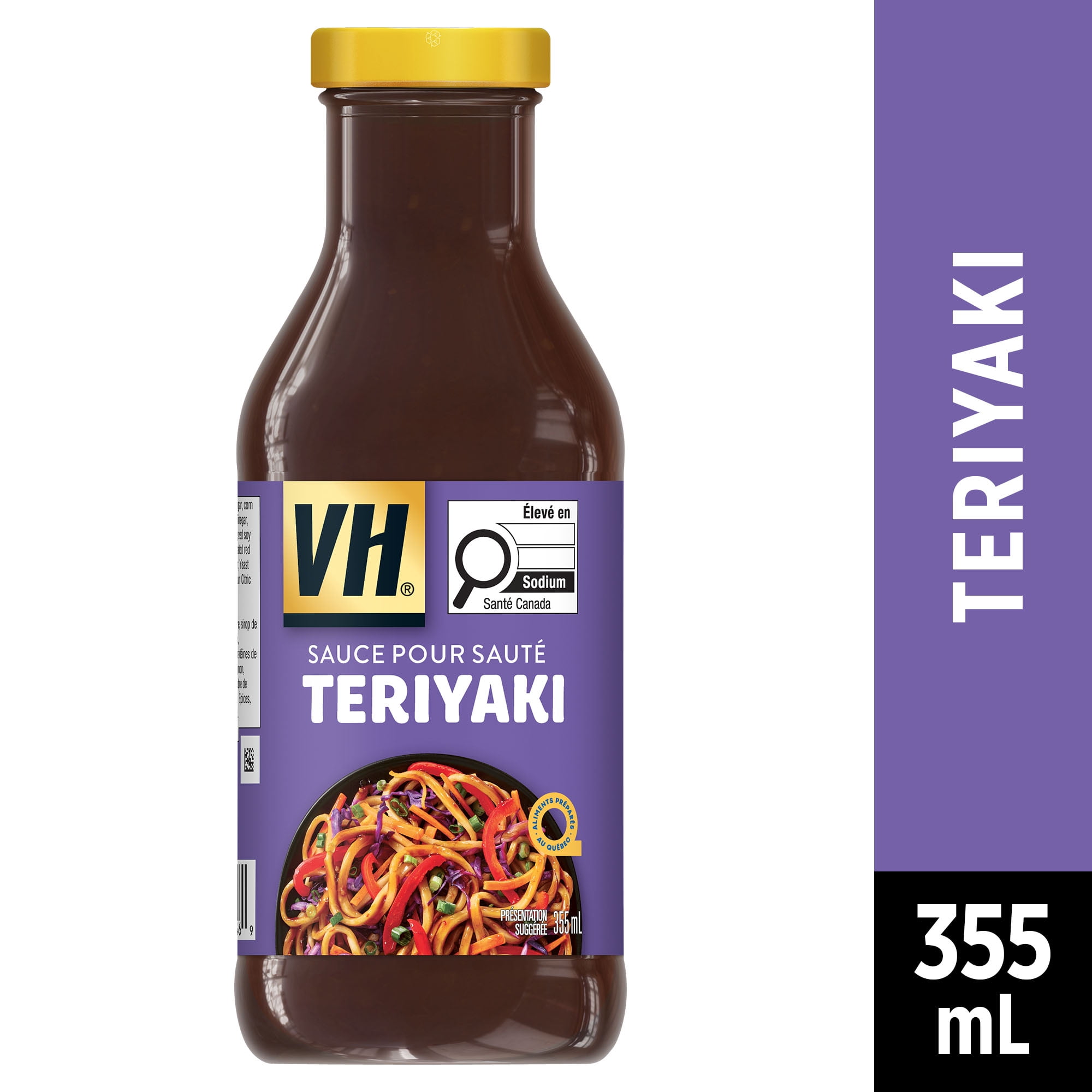 Sauce pour sauté teriyaki sans gluten VH