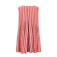 thumbnail image 4 of Vestido de Verano Casual, Vestido de Cuello en V sin Mangas Impreso Suelto Hecho de Poliéster Cómodo para el Uso Diario de Verano de Primavera, Vestido de Verano de Mujer, 4 of 5