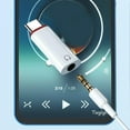 thumbnail image 2 of JZROCKER Type C to 3.5mm Converters Auxiliary Dongle for Clear Sound Low Latency Gaming Wide Compatibility, 2 of 8