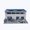 Blue Factory, variant on Diorama 1/64 Repair Garage, LED Lighting Parking Lot Scene Display Case, Workshop Building Model Garage for Diecast Cars Display
