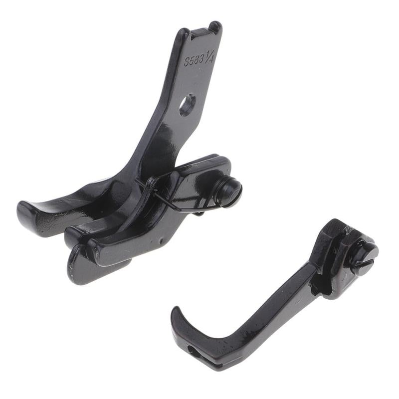 Industrial Sewing Machine Walking Foot Edge Guide Foot Set 1/4