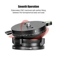 thumbnail image 3 of SUNWAYFOTO LB-90R 360° Panoramic Leveling base Tripod Head 55 lbs（25kg） Load Capacity, 3 of 9