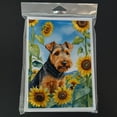 thumbnail image 3 of Welsh Terrier in Sunflowers Greeting Cards Pack of 8 7 in x 5 in, 3 of 3