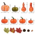 thumbnail image 2 of Coolmade Thanksgiving Artificial Pumpkins Fall Decoration for Home 50Pcs Decor Table Tiered Tray Set, 2 of 7