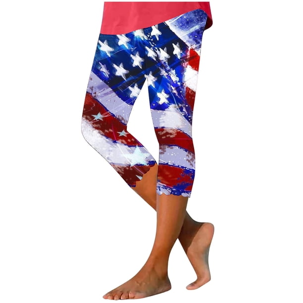 Pantalones de Yoga de Mujer Capris Impreso Casual Elástico, Pantalones de Yoga de Mujer de Cintura Alta para Todo el Uso de Temporada