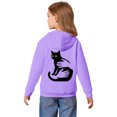 thumbnail image 5 of Tisuna Toddler Hoodies Girls Relaxed Fit Cartoon Print Hoodie With Kangaroo Pocket Teen And Youth Sports Casual Long Sleeve Pullovers Size 5-6 Years, 5 of 6