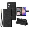 thumbnail image 3 of Wallet Card Framework Magnetic Flip Leather Case For Samsung Galaxy A03 A04s A12 A13 A14 A23 A31 A32 A33 A34 A51 A52 A53 A54 A71, 3 of 5