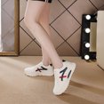thumbnail image 6 of CHICVOMEY Comfort Sneakers for Women Lightweight Lace-Up Sneakers Cushioned Non Slip Walking Shoes for Daily Wear & Walking, 6 of 8