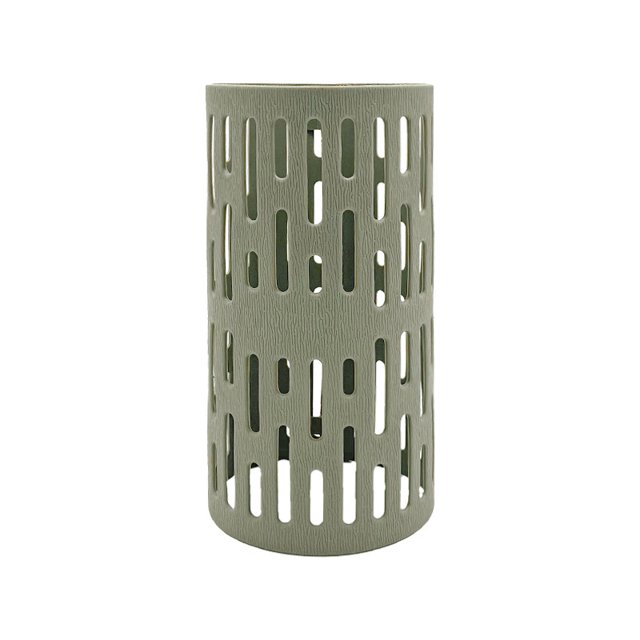 Protector de plantas para troncos de árboles, cubierta protectora de plástico resistente a la intemperie, protección ajustable para plantas, valla hueca, accesorios de jardín, 10 Uds. JAMW Sencillez