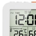 thumbnail image 3 of Reloj despertador digital Reloj de baño digital para dormitorio, 3 of 10