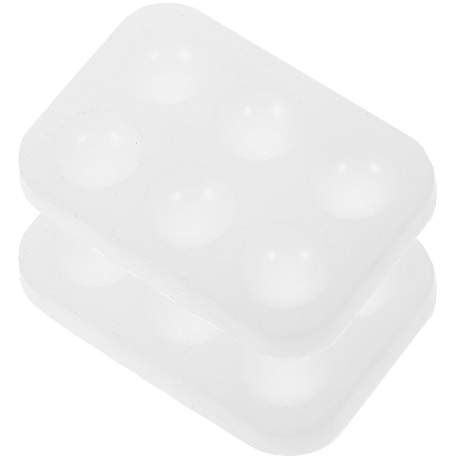 2Pcs Watercolor Palette Painting Tray Small Painting Palette Tray Silicone Paint Tray Color