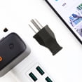 thumbnail image 2 of 4 pcs Replacement Plug 3 Prong Industrial Power Plug 125v 15a Grounding Plug, 2 of 5