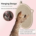 thumbnail image 4 of Celery Pets Clawloom Dual Scratching Pad, 17”/20” Reversible Durable Cardboard Scratcher for Indoor Cats, Protects Furniture, Large Size (Gray, 20 inch), 4 of 8