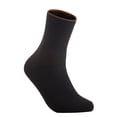 thumbnail image 4 of Lian LifeStyle Women's 4 Pairs Wool Blend Crew Socks Size 6-9 Casual HR1612 4 Color(#4 No Dark Grey), 4 of 4