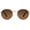 Gold / Brown Polarized, variant on Classic Retro Sunglasses for Women Men UV400 Protection Lens and Lightweight Men Sun Glasses Small Circle Metal Frame