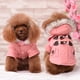 thumbnail image 1 of Ropa de nieve para perros, ropa para mascotas, ropa abrigada para perros y gatos (pecho S: 34-36 cm, rosa), 1 of 5