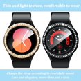 thumbnail image 3 of Frusde Bezel Cover for  Samsung Galaxy Watch 6 47mm 43mm, Bling Bezel Ring Cover Scratch Protector Accessory 2pcs, 3 of 5