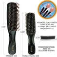 thumbnail image 3 of Gentle Nylon Bristle Scalp Sensitive Hair Brush Set, 3 of 15