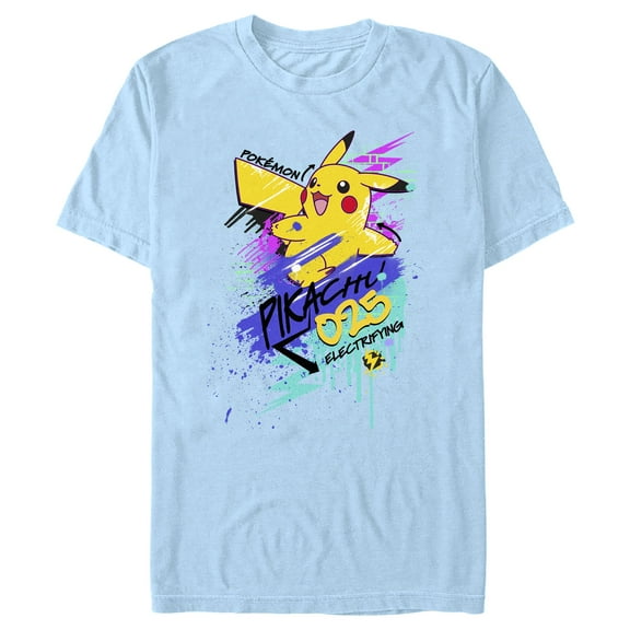 Men's Pokemon Pikachu 025 Electrifying Graphic T-Shirt
