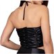 thumbnail image 5 of Moda Sexy mujer chaleco sin mangas con cuello en V señoras sólido vendaje Faux cuero Camis camisetas sin mangas cortas Pompotops lopia997328, 5 of 9