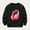 Black, variant on Bnwani Black Hoodie Sweatshirt for Girls Crew Neck Long Sleeve Fleece Casual Comfortable Print Size 2-3t