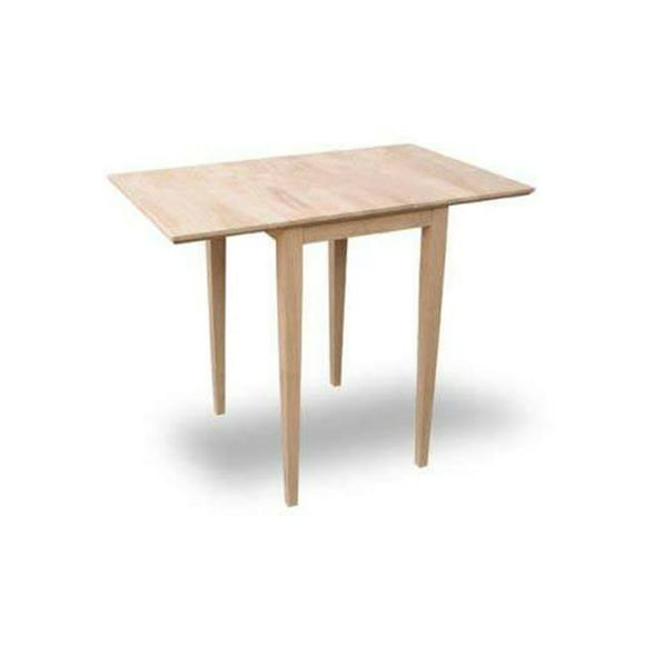 International Concepts T-2236D Small Dropleaf Dining Table