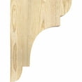 thumbnail image 3 of 6"W x 12"D x 16"H New Brighton Rough Sawn Corbel, Douglas Fir, 3 of 9