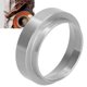 thumbnail image 5 of Anillo Dosificador, Portátil, Fácil De Operar, Anillo Dosificador De Café, Aluminio Duradero Para Oficinas En El Hogar, Cafeterías Para Mango De 58 Mm, 5 of 8