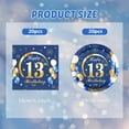 thumbnail image 2 of Happy Birthday Decorations for Boys13 Year Old Party Decorations Disposable Tableware Include 13th Birthday Plates and Napkins for Official Teenager 13th Birthday Party, 2 of 6
