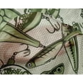 thumbnail image 5 of oneOone Silk Tabby Forest Green Fabric Fish Quilting Supplies Print Sewing Fabric By The Yard 42 Inch Wide, 5 of 6