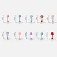 thumbnail image 5 of Mini Flower Night Lamp Cute Versatile Decorative Table Lamp for Bedroom Desktop Miniature Landscapes, 5 of 6