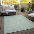 thumbnail image 6 of Addison Rugs Chantille Indoor/Outdoor Transitional Stripes Sage Washable Rectangle Rug, 9' x 12', 6 of 6