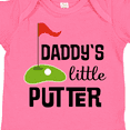 thumbnail image 4 of Inktastic Daddy Little Putter Mini Golf Boys or Girls Baby Bodysuit, 4 of 5