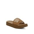 thumbnail image 5 of London Rag Sayura Woven Womens Slip-On Flatforms, 5 of 9