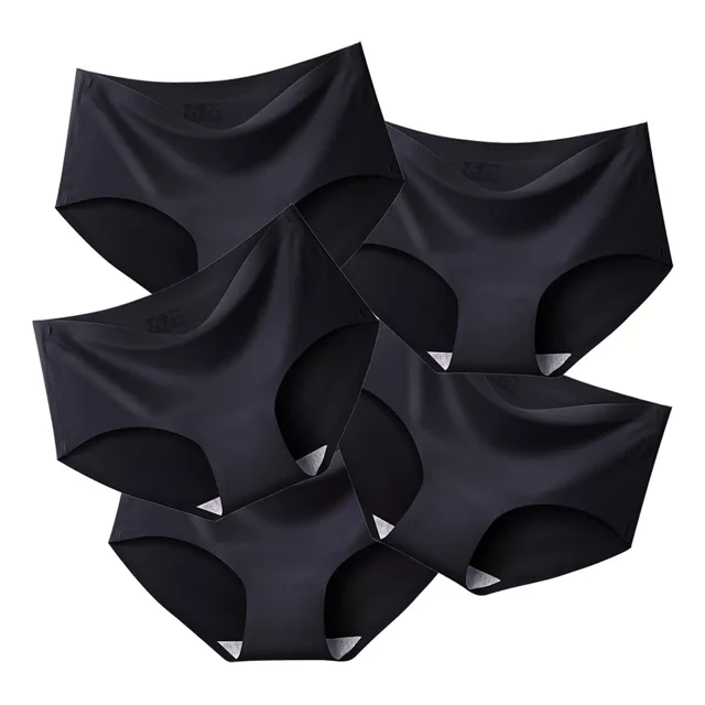 Pantaletas Confort De Sin Costura Para Mujer 5piezas