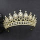 thumbnail image 1 of Zhuge Tiara de boda para novia, diadema de princesa, corona nupcial, joyería para el cabello con diamantes de imitación de cristal, decoración para novia, cumpleaños, graduación, boda (E), 1 of 4