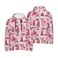 thumbnail image 6 of Bingfone Garden Gnomes Men's Drawstring Hoodie Long Sleeve Pocket Sweatshirts-4X-Large, 6 of 6