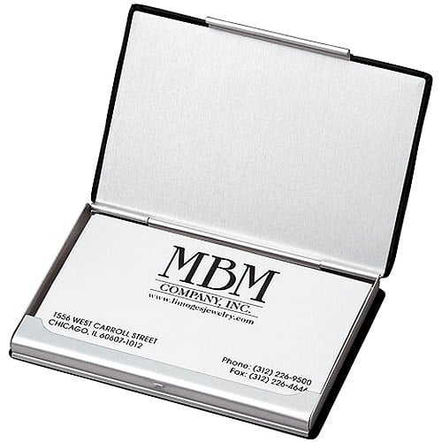 Personalized Engraved Leather Business Card Case Walmart Com Walmart Com