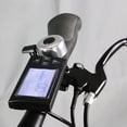 thumbnail image 4 of 24V 36V 48V Black Plastic LCD Display Panel with SM Plug for 250W 350W Electric Bicycle Controllers - E-Bike Control Monitor Unit Included in Package, 4 of 5