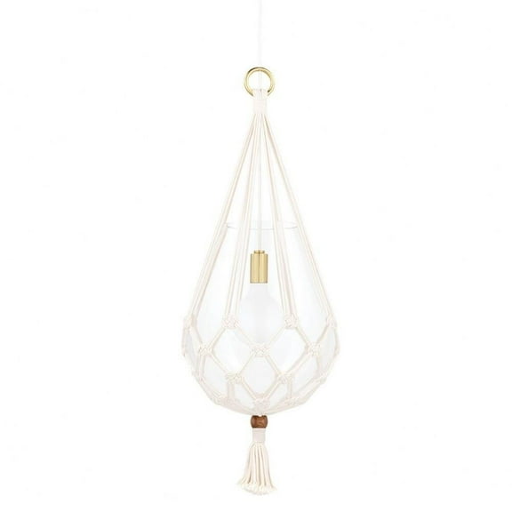 -1 Light Large Pendant in Bohemian Style-14.75 inches Wide By 32 inches High Bailey Street Home 735-Bel-4170197